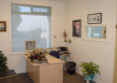 Office inside Blue Pacific Realty