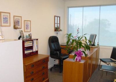 Office interior at Blue Pacific Realty
